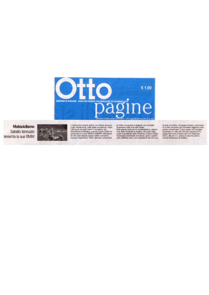 19.12.2012 - Ottopagine