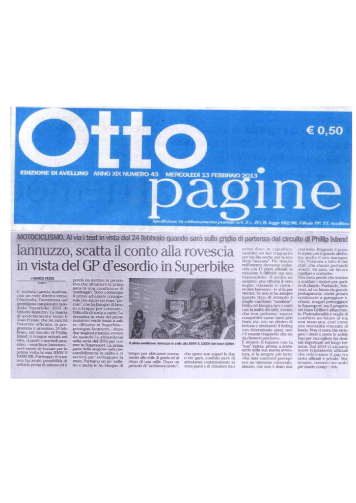 19.02.2013 - Ottopagine