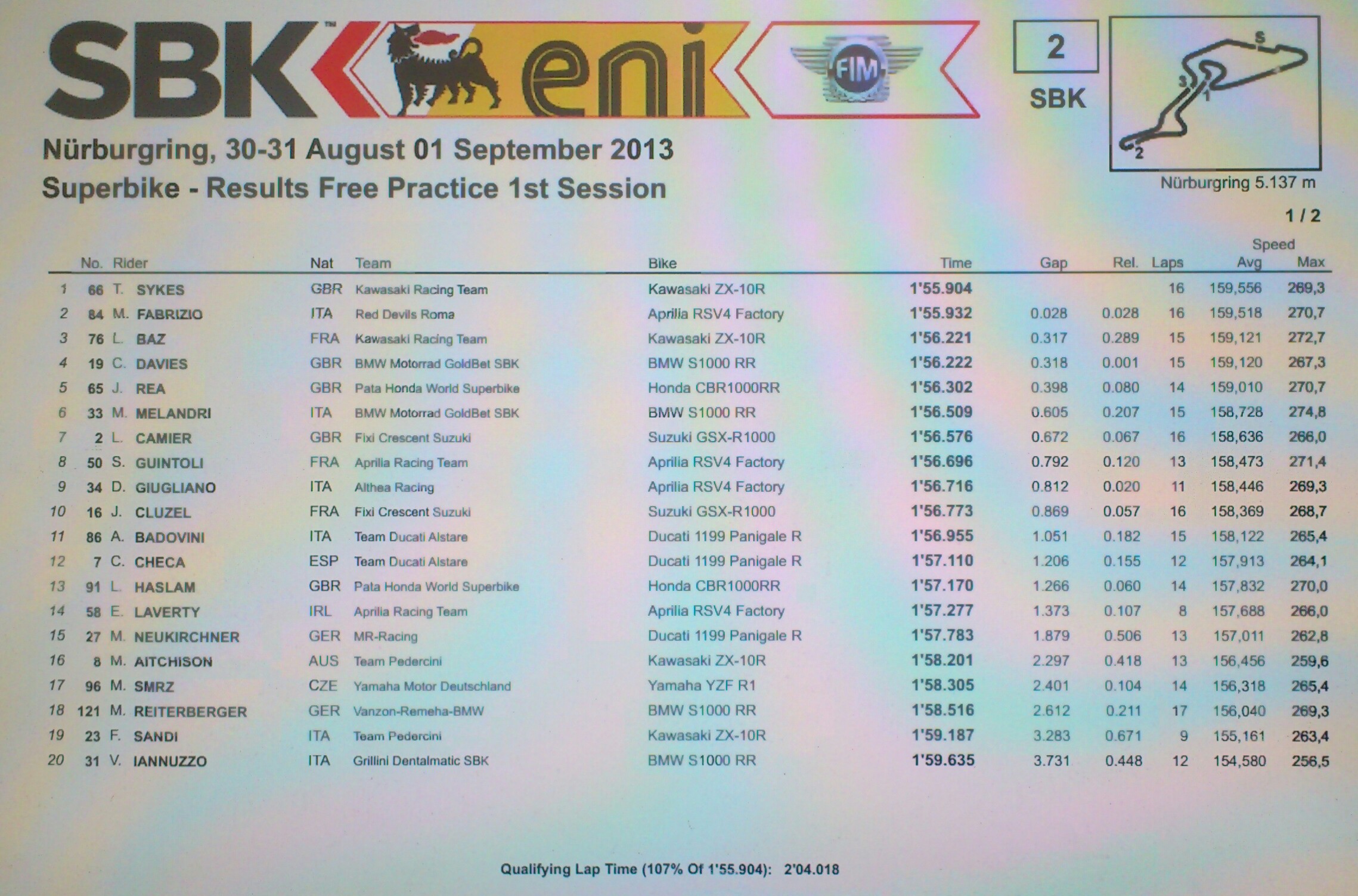 Vittorio_Iannuzzo_Grillini_Dentalmatic_SBK_BMW_S1000RR_Superbike_2013_Germania_Nurburgring_Prove_Libere_1